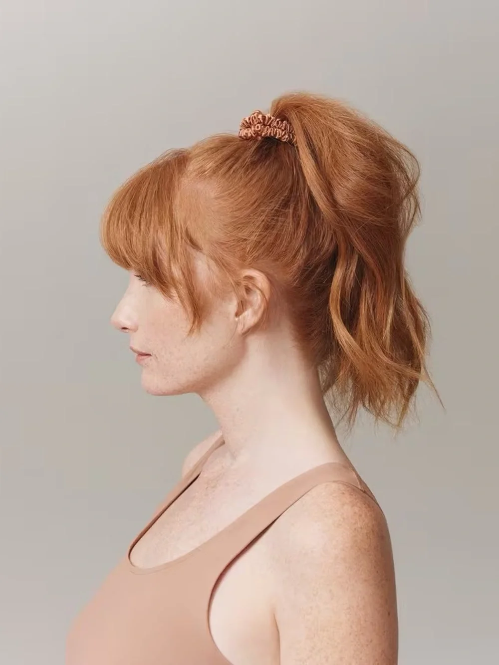 Slip Pure Silk Skinny Scrunchies 4pc Set- Copper